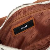 Túi MLB Big Classic Monogram Jacquard Large Hobo Bag New York Yankees Cream 3ABQL023N-50CRS