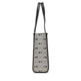 Túi MLB Big Diamond Monogram Jacquard Large Tote Bag New York Yankees Black 3AORL013N-50BKS