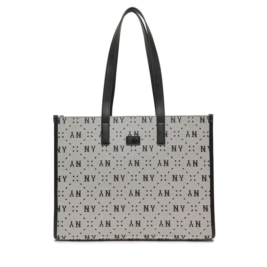 Túi MLB Big Diamond Monogram Jacquard Large Tote Bag New