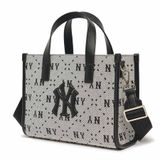 Túi MLB Big Diamond Monogram Jacquard Small Tote Bag New York Yankees 3AORS013N-50BKS