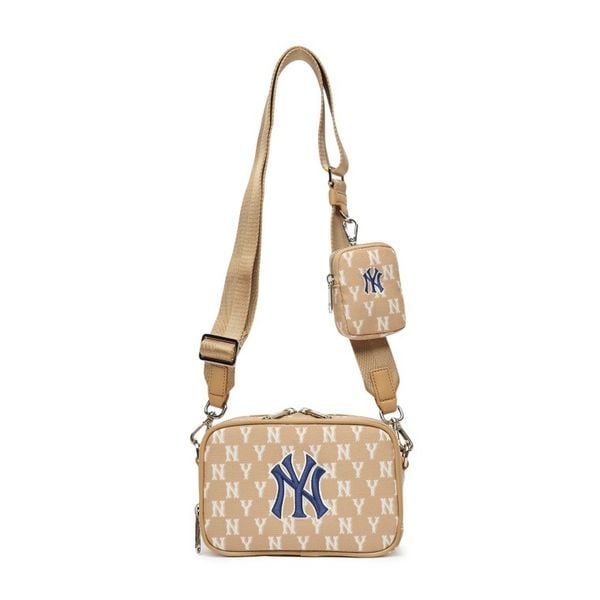 Túi MLB Monogram Jacquard Mini Crossbody Bag New York Yankees 3ACRS022N-50BGD