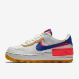 Giày Nike Air Force 1 Shadow White Flash Crimson Astronomy Blue (W) CI0919-105