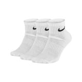 Tất Nike Everyday Cushioned Training Ankle Socks Trắng (3 Pairs) SX7667-100