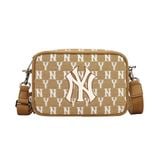 Túi MLB Jacquard Monogram Mini Cross Bag New York Yankees 32BGDM111-50B