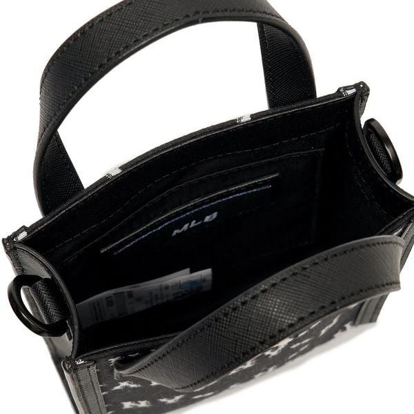 Túi MLB Monogram Phone Pouch New York Yankees Black 3ACRH012N-50BKS