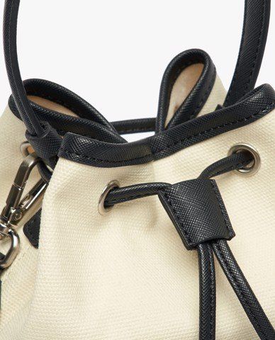 Túi MLB Premium Canvas Bucket Bag 3ABMS032N-50CRS