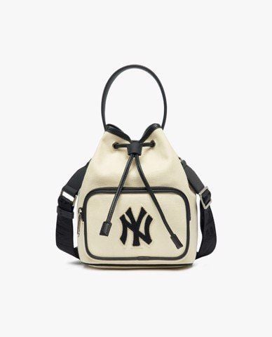 Túi MLB Premium Canvas Bucket Bag 3ABMS032N-50CRS