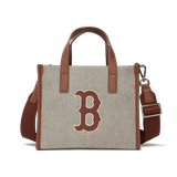 Túi MLB Basic Big Logo Canvas Small Tote Bag 3AORS062N-43BRD