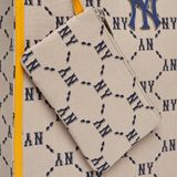 Túi MLB Monogram Diamond Jacquard Tote Bag New York Yankees 3AORM012N-50BGS