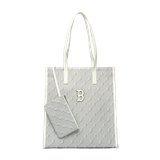 Túi MLB Monogram Diamond Jacquard Tote Boston Red Sox 3AORM012N-43GRS