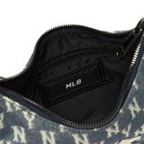 Túi MLB Monogram Jacquard Hobo Bag New York Yankees 3ABQS011N-50NYS