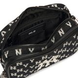 Túi MLB Monogram Jacquard Mini Crossbody Bag New York 3ACRS022N-50BKS