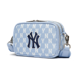 Túi MLB Monogram Jacquard Mini Crossbody Bag New York Yankees 3ACRS022N-50BLL