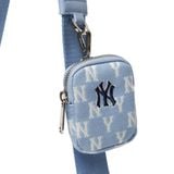 Túi MLB Monogram Jacquard Mini Crossbody Bag New York Yankees 3ACRS022N-50BLL