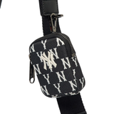 Túi MLB Monogram Mini Crossbag New York Yankees Black 3ACRS012N-50BKS