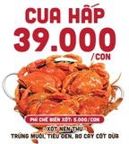  Cua Hấp 39k 