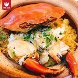  Cơm Chiên Thịt Cua Tay Cầm Xốt X.O 