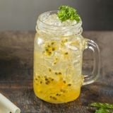  Soda chanh dây hạt chia 