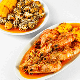  Tôm Sú Cà Mau Nướng Sa Tế - Grilled Ca Mau Shrimp With Sate Sauce 