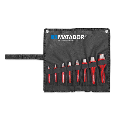  BỘ ĐỘT LỖ TRÒN 8 CHI TIẾT CÓ TÚI ĐỰNG MATADOR 0713 9080 