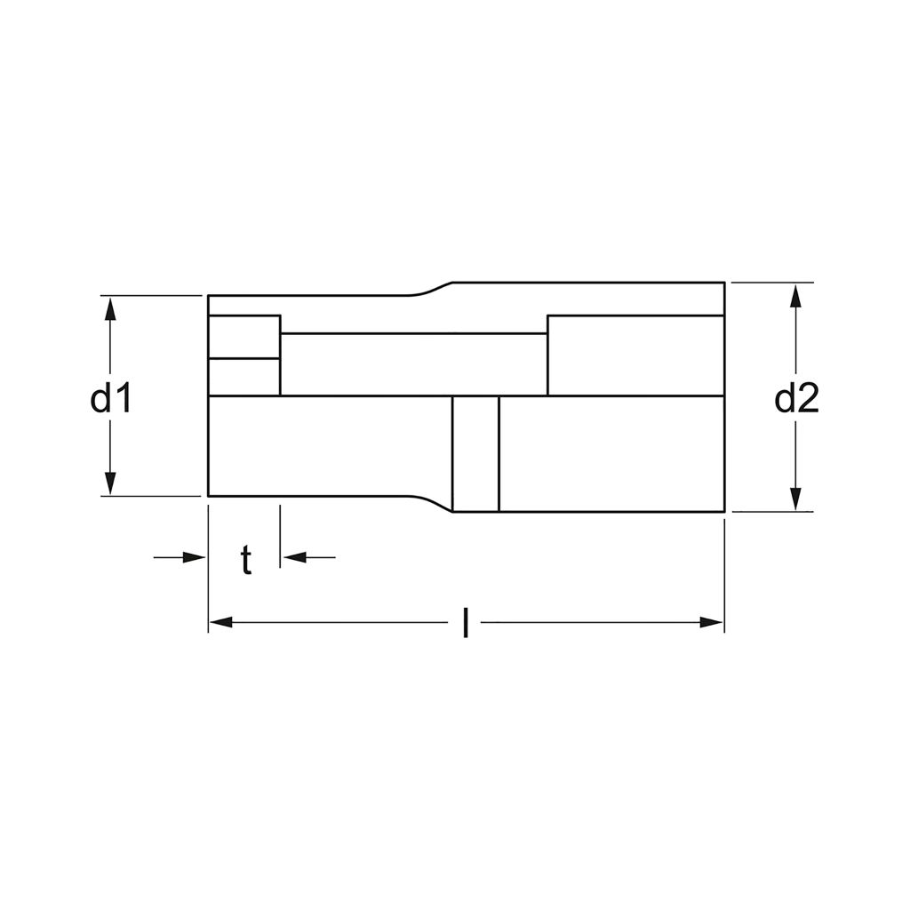  ĐẦU TUÝP LỤC GIÁC DÀI 6-KT. 1/4