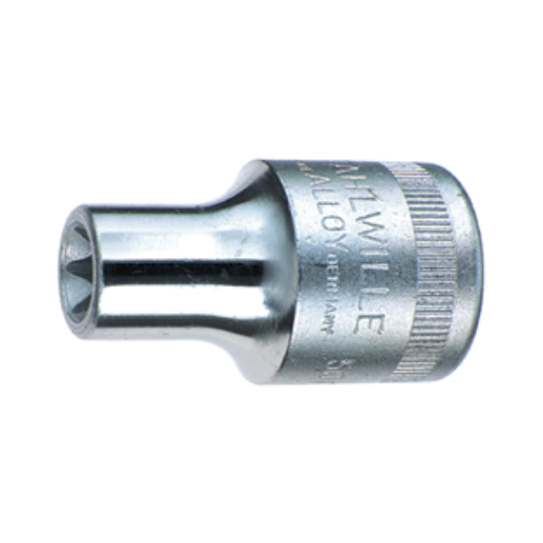 STAHLWILLE 50TX Steckschlüsseleinsatz Für Außen-TORX®-Schrauben – Made In Germany, HPQ-Stahl