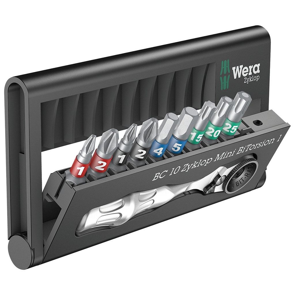  BỘ DỤNG CỤ ĐA NĂNG TOOL- BIT-CHECK 10 PCS WERA 05057418001 