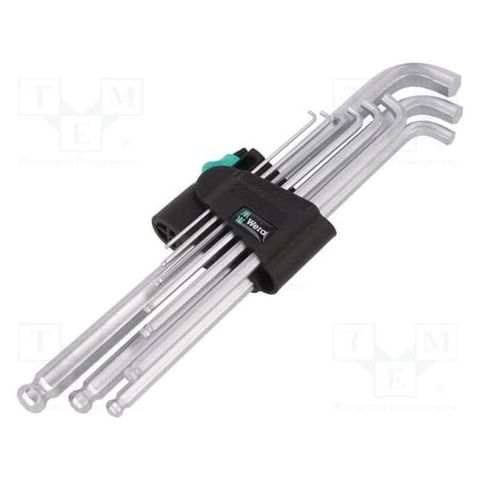  BỘ LỤC GIÁC ĐẦU BI 9 CÁI 950/9 HEX-PLUS 4 WERA 05073594001 