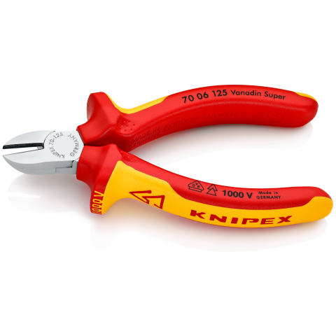  KÌM CẮT CÁCH ĐIỆN 1000V 125MM KNIPEX 70 06 125 