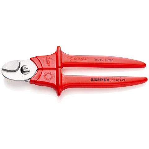  KÌM CẮT CÁP CÁCH ĐIỆN 1000V 230MM KNIPEX 95 06 230 