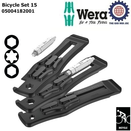  BỘ DỤNG CỤ SỬA XE ĐẠP 5 CHI TIẾT  WERA 05004182001 