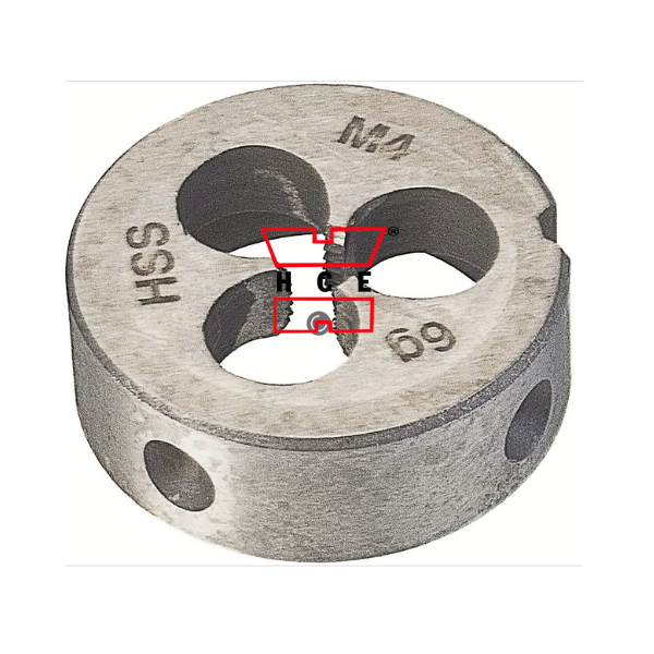 Hazet 849AG-M10 Filière Métrique M10 HSS - Conrad Electronic France