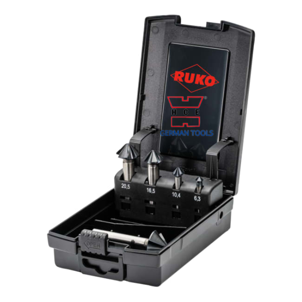 RUKO VERZINKBOOR HSS 12.4MM DIN335 90GR 102116