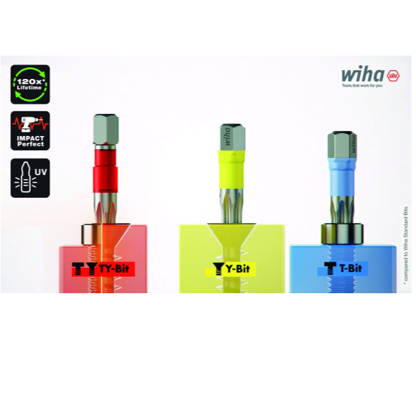 Bộ đầu vít tổng hợp XLSelector T bit 50 mm 14 pcs. 1/4" E6.3 Wiha 4183 ...