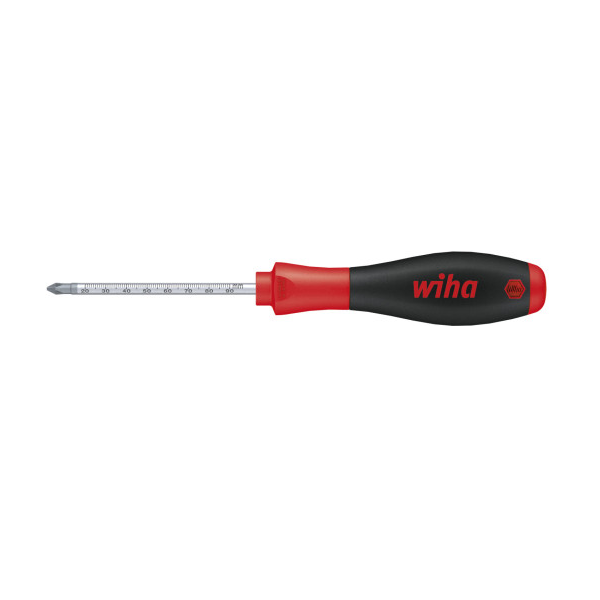  Tua vít đầu bake có thang đo PH1 x 80mm SoftFinish® Wiha 36072 