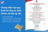  Chứng nhận hợp quy gạch bê tông tự chèn (nhóm vật liệu ốp lát) - QCVN 16:2023/BXD 