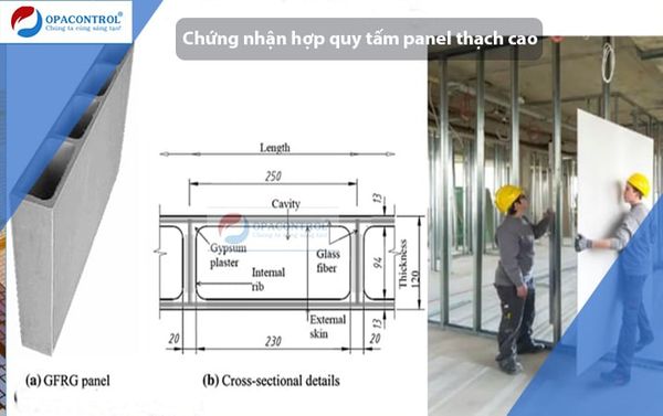  Chứng nhận tấm thạch cao và panel thạch cao có sợi gia cường- QCVN 16:2019/BXD 