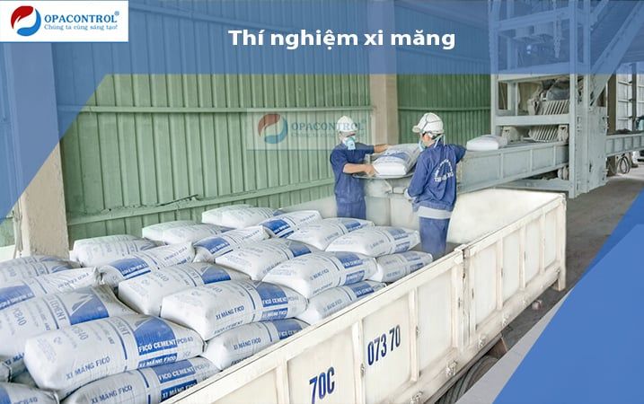  Thử nghiệm/Thí nghiệm các loại xi măng 