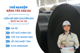  Thử nghiệm băng tải cao su theo TCVN 4509:2020 