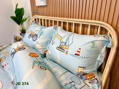 Ga giường TC 60s viền bèo - JD274 1m4