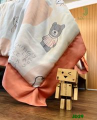 Ga giường TC 60s viền bèo - JD29