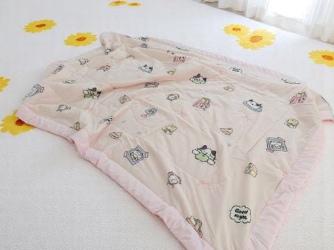 CHĂN/MÈN LỤA LẠNH MÃU HOẠT HÌNH (HÀNG NHẬP)