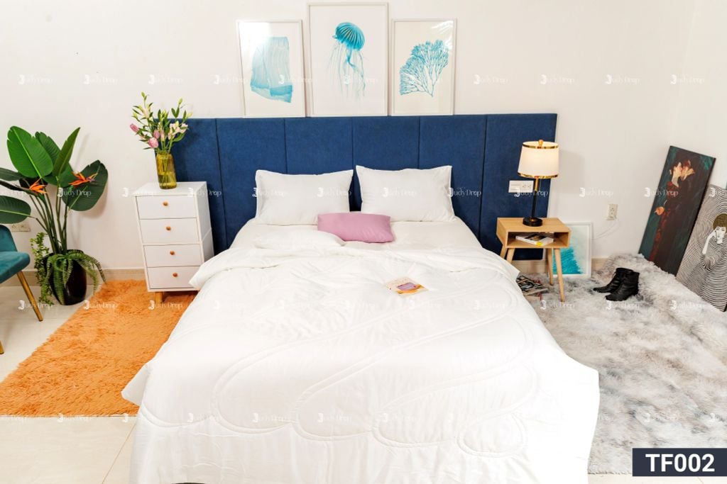 Ga giường TENCEL MICROFIBER MÀU TRƠN phiên bản mới