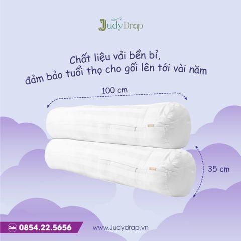 Gối ôm người lớn size tiêu chuẩn 35x100cm