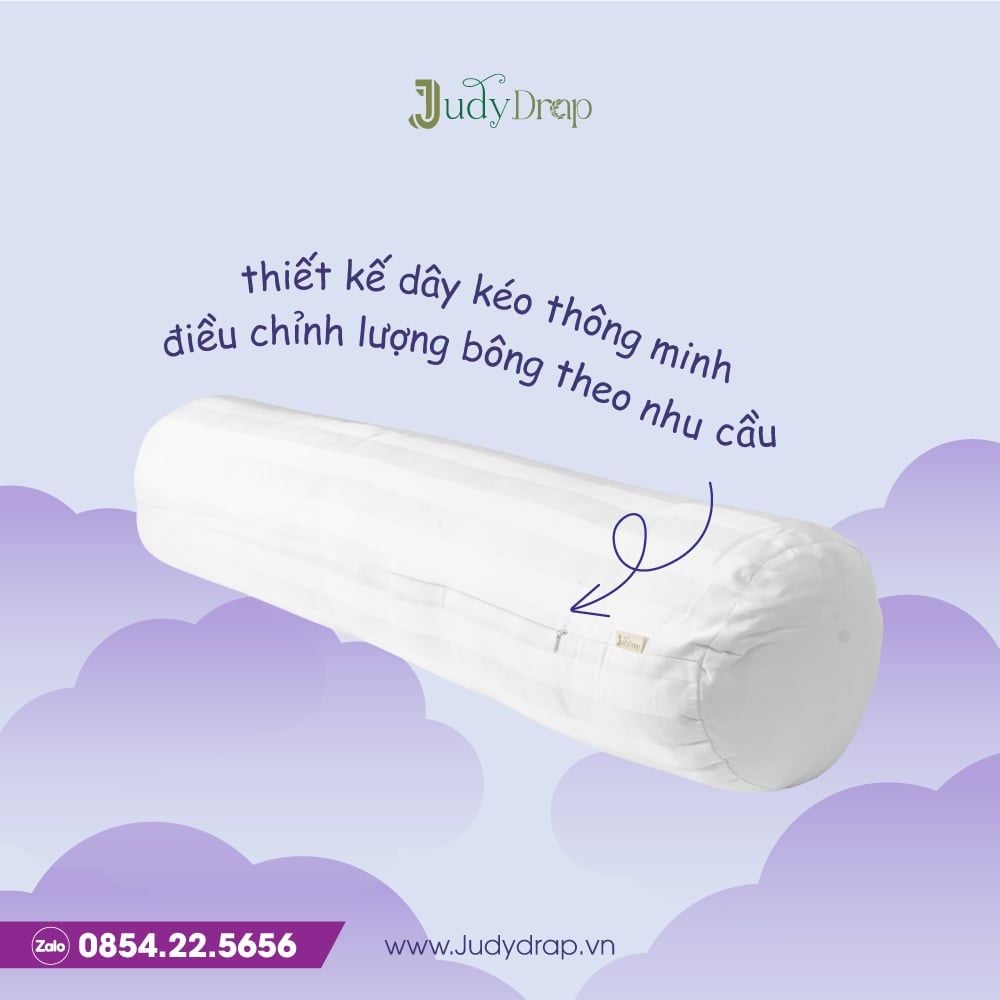 Gối ôm người lớn size tiêu chuẩn 35x100cm