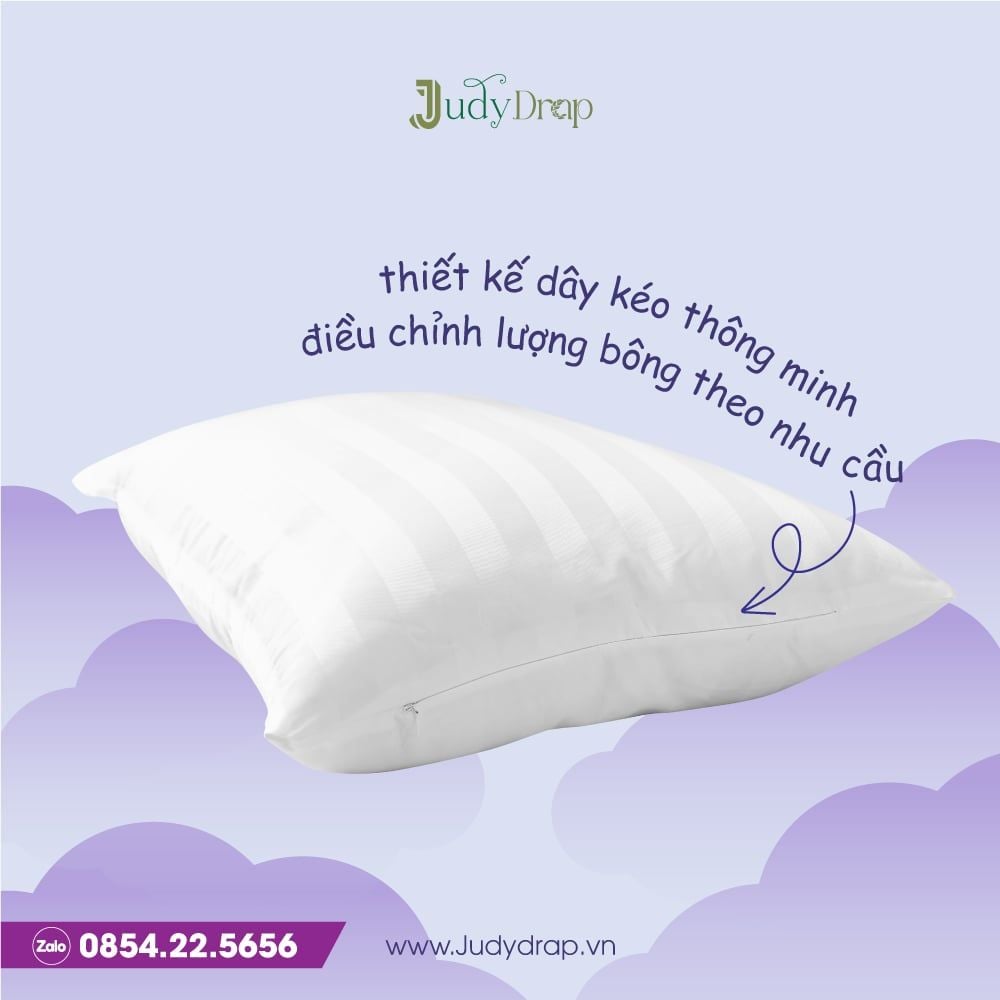 Gối nằm người lớn size tiêu chuẩn 50*70