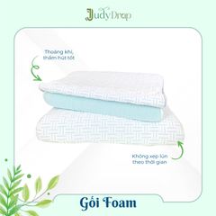 RUỘT GỐI FOAM JUDY DRAP VẢI BĂNG LẠNH