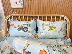 Ga giường TC 60s viền bèo - JD274 1m4