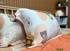 Ga giường TC 60s viền bèo - JD29