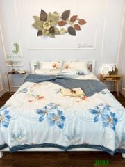 Ga giường TC 60s viền bèo - JD33